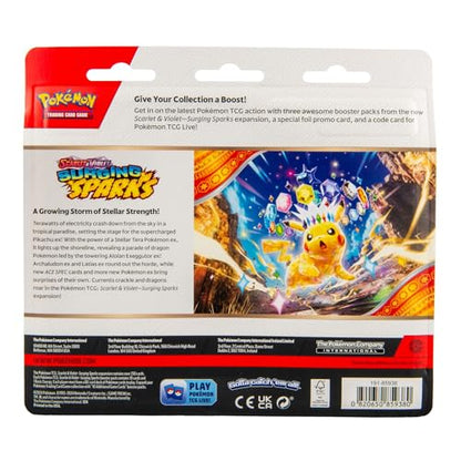 Pokémon TCG: Scarlet & Violet - Surging Sparks Three-Booster Quagsire