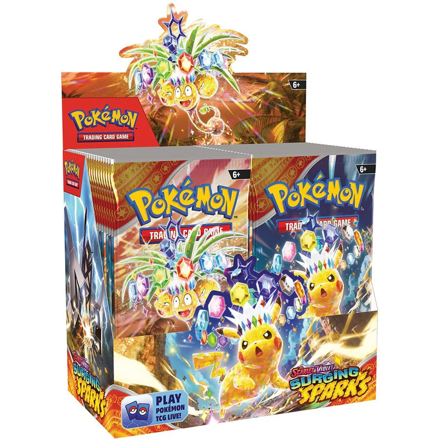 Pokémon TCG: Scarlet & Violet - Surging Sparks Booster Display Box