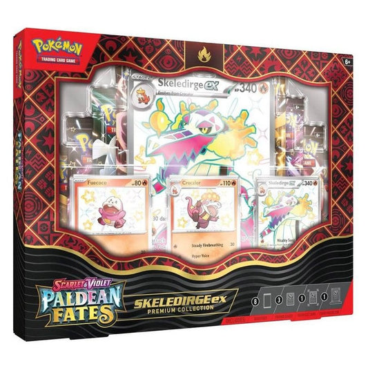 Pokémon TCG: Scarlet & Violet: PALDEAN Fates: Pokémon EX Premium Collection - Shiny Fuecoco