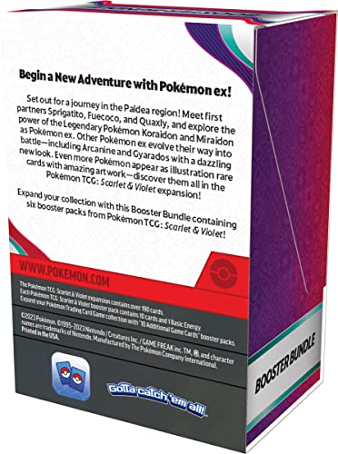 Pokemon TCG: Scarlet & Violet - Paldea Evolved Booster Bundle