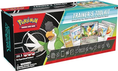 Pokemon TCG: Trainer’s Toolkit (Over 50 Useful Cards, 4 Boosters & More)