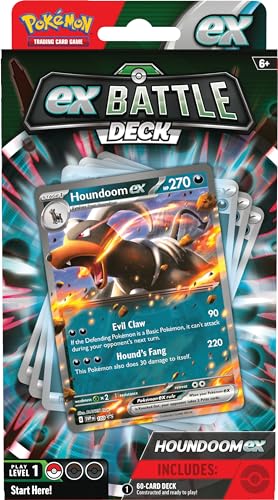 Pokémon TCG: Houndoom ex Battle Deck (Ready-to-Play 60-Card Deck)