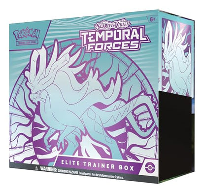 Pokemon TCG: Scarlet and Violet: Temporal Forces: Elite Trainer Box: Walking Wake