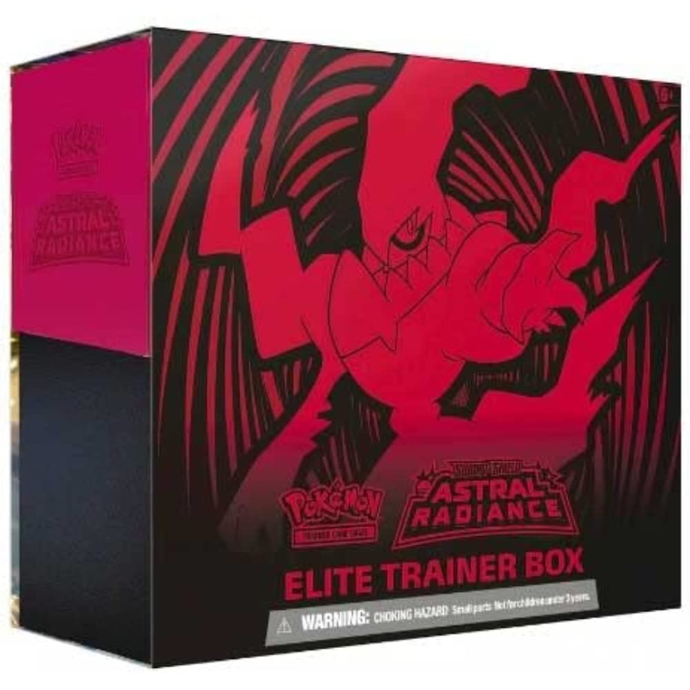 Pokemon TCG: Sword & Shield - Astral Radiance Elite Trainer Box (8 Boosters & Premium Accessories)