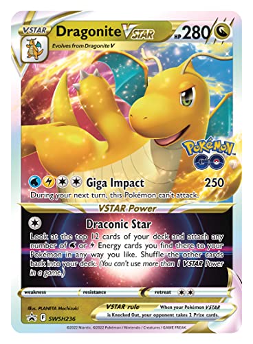 Pokémon TCG: Pokémon GO Premier Deck Holder Collection Dragonite VSTAR …