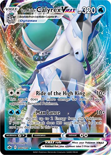 Pokemon Cards: Ice Rider Calyrex VMAX League Battle Deck