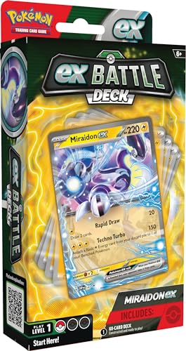 Pokemon TCG: Miraidon ex Battle Deck (Ready-to-Play 60-Card Deck)