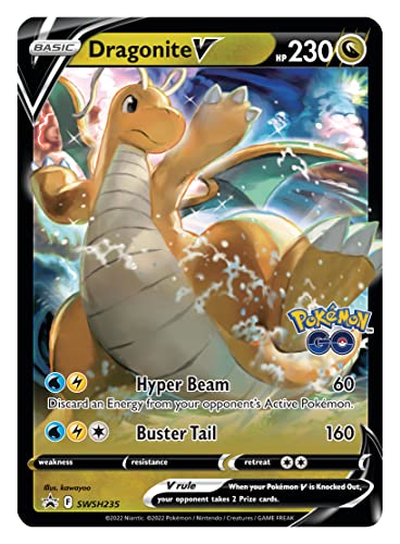 Pokémon TCG: Pokémon GO Premier Deck Holder Collection Dragonite VSTAR …