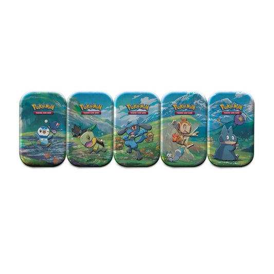 The Pokemon Company Int. Inc. TCG: Sinnoh Stars Mini Tin (CDU) Card Game Ages 6+, 2 Players 10+ Minutes Playing Time, Multicolor