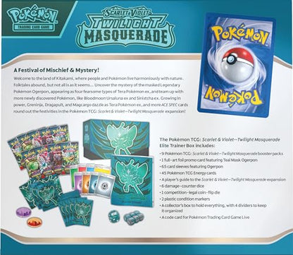 Pokémon TCG: Scarlet & Violet—Twilight Masquerade Elite Trainer Box