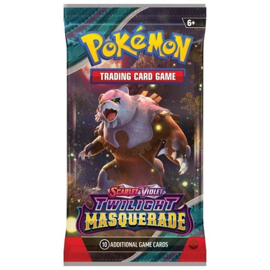 POKEMON TCG Scarlet & Violet 6: Twilight Masquerade Booster Pack