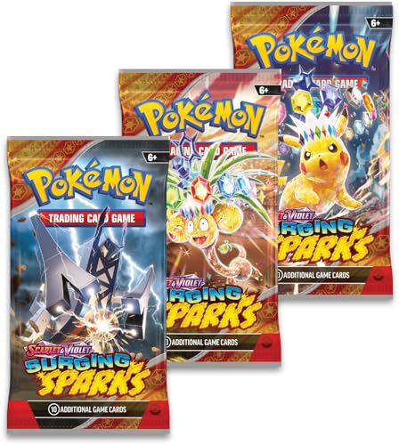 Pokémon TCG: Scarlet & Violet - Surging Sparks Three-Booster Zapdos