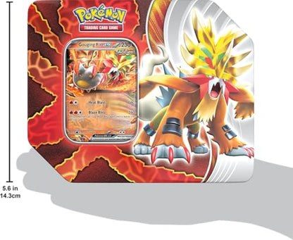 Pokemon TCG: Paradox Destinies Tin - Gouging Fire EX