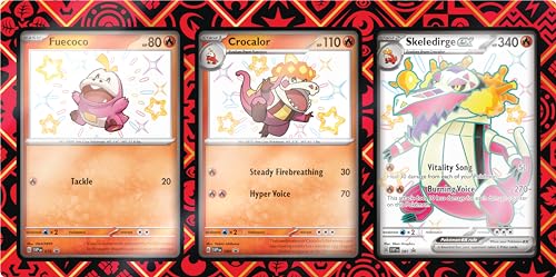 POKEMON TCG: Scarlet and Violet: PALDEAN Fates EX Premium Collection - Shiny Fuecoco