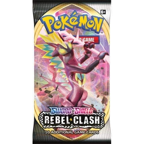 0820650806810 Pokemon-Sword & Shield Rebel Clash-Booster Packet