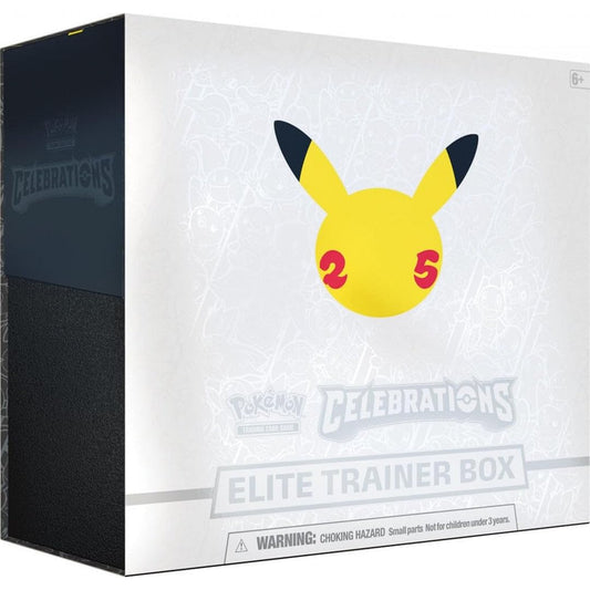 Pokémon 25th Anniversary Celebrations Elite Trainer Box, Multicolor, 290-80943