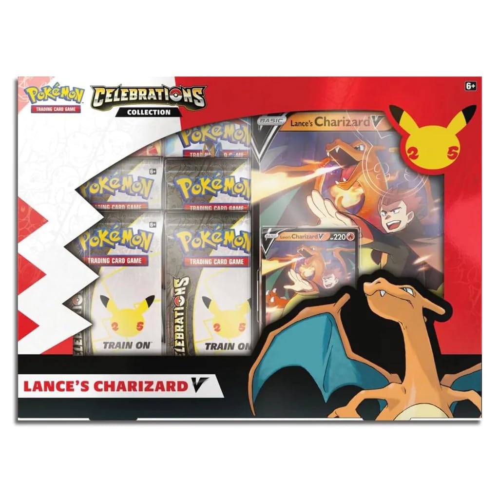 Pokemon TCG: Celebrations Charizard V Collections Booster Box