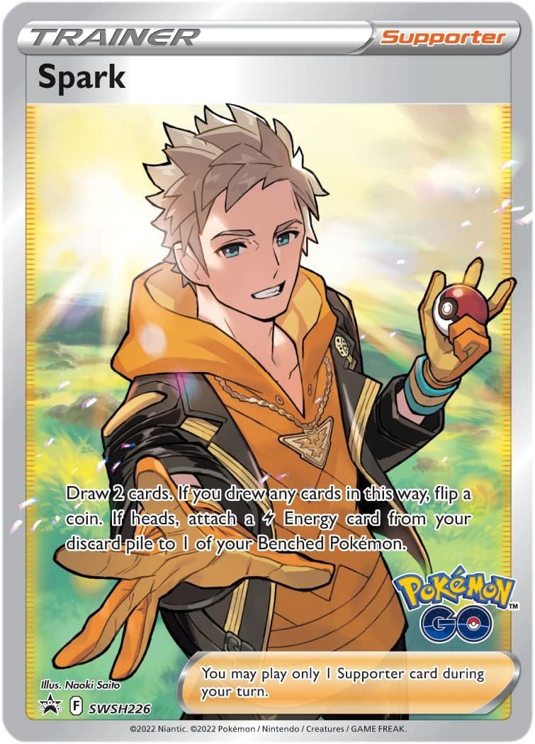 TCG: GO Special Collection - Team Instinct (1 Foil Promo Card, 1 Deluxe pin & 6 Booster Packs)