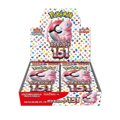 Pokemon Card Game Scarlet & Violet Enhanced Expansion Pack Pokemon Card 151 Inch Box (Japanese)