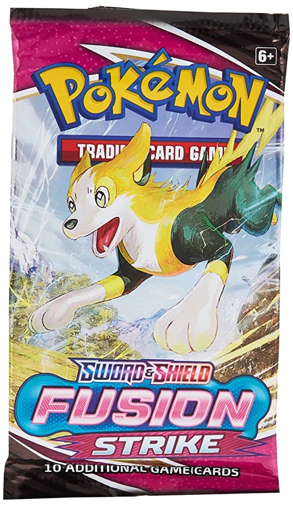 Pokemon 179-80916 Sword & Shield 8 Fusion Strike-Booster Pack, Multi