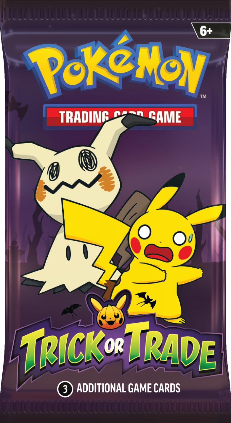 Pokemon TCG BOOster Bundle Trick or Trade Trading Card Game Kids Collectible 6y+