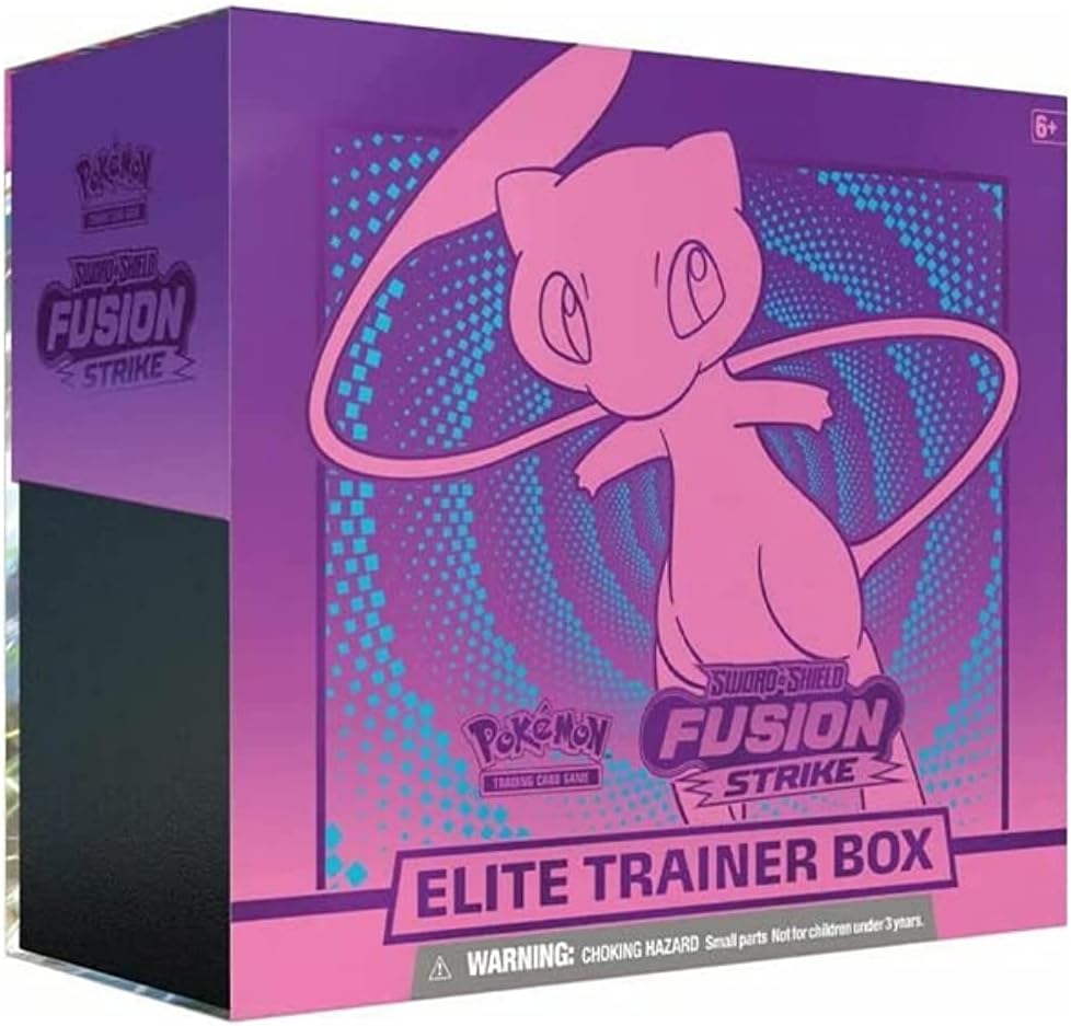 Pokémon TCG: SAS8- Fusion Strike Elite Trainer Box, Multicolor