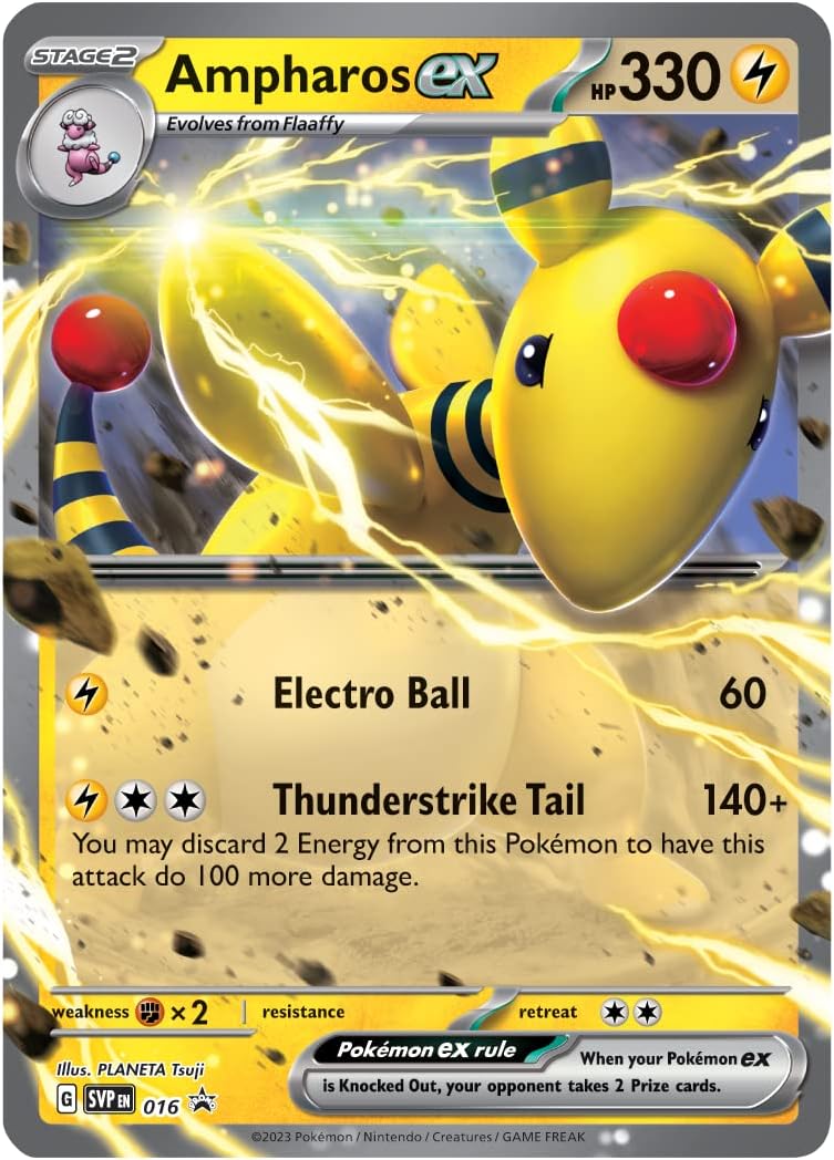 Pokemon TCG: Ampharos ex Battle Deck (Ready-to-Play 60-Card Deck)