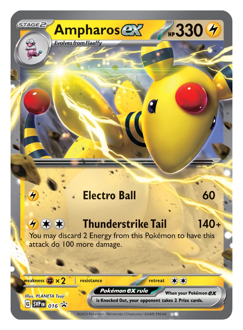 Pokemon TCG: Ampharos ex Battle Deck (Ready-to-Play 60-Card Deck)