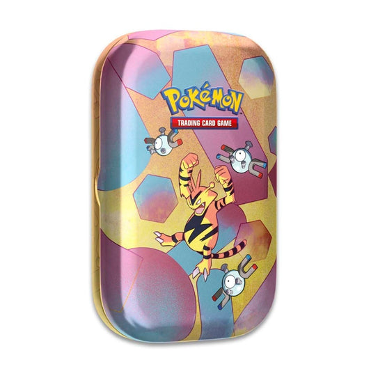 Pokemon TCG: Scarlet & Violet - 151 Mini Tin  -  Electabuzz and Magnemite (2 Booster Packs, 1 Coin & 1 Art Card)