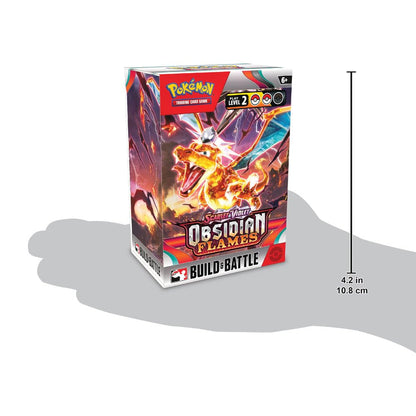 Pokemon Scarlet & Violet 3 Obsidian Flames Build & Battle Box