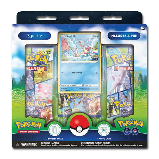 Pokèmon TCG: Go Pin Collection -Squirtle, Multi-color