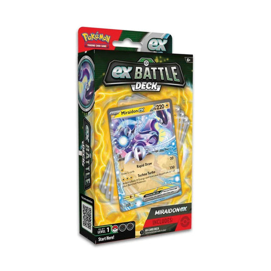 Pokemon TCG: Miraidon ex Battle Deck (Ready-to-Play 60-Card Deck)