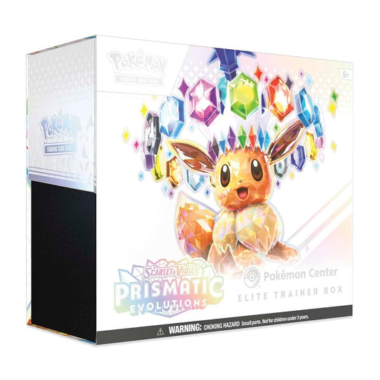 Pokemon TCG: Scarlet & Violet-Prismatic Evolutions Pokemon Center Elite Trainer Box