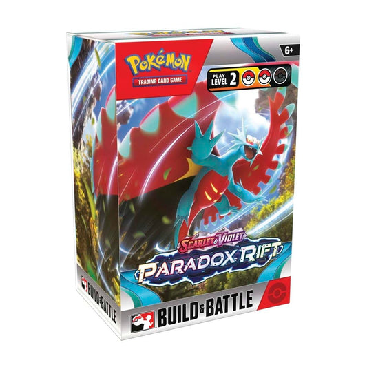 Pokemon: Scarlet & Violet 4: Paradox Rift Booster Build & Battle Box - 4 Packs, Promos