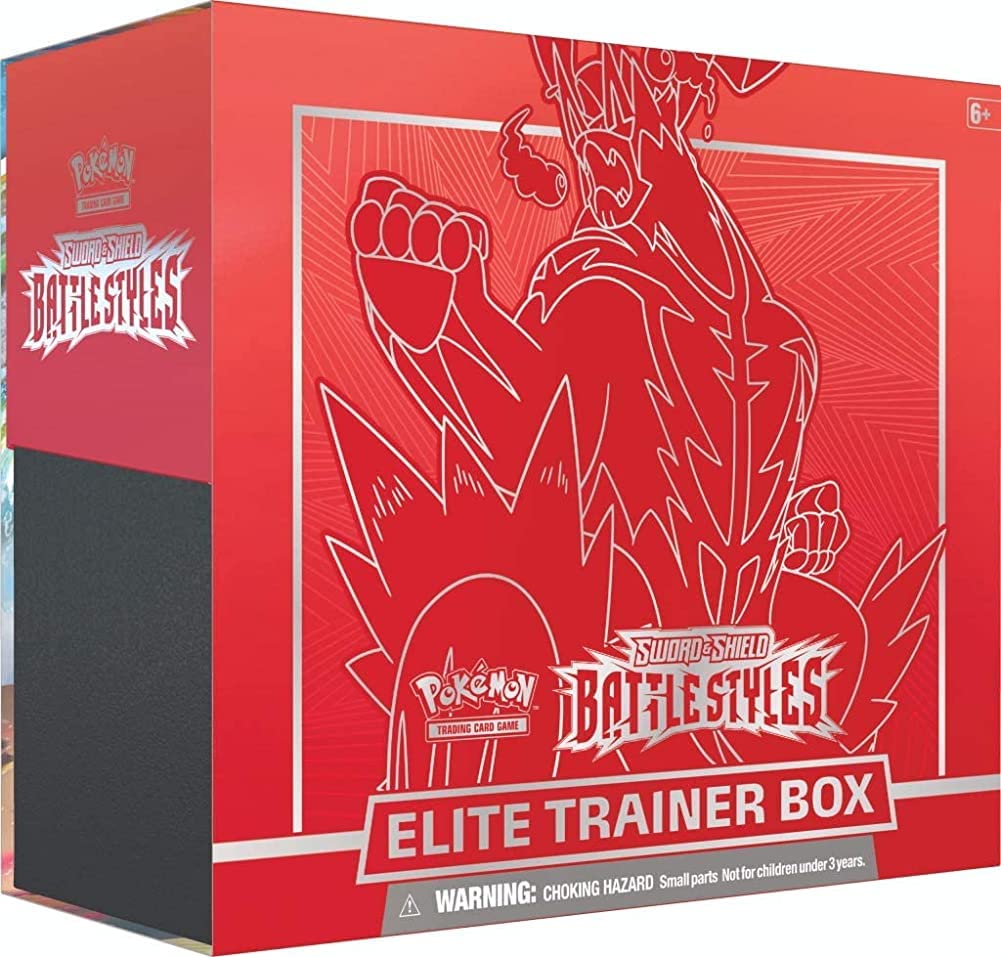 Pokemon TCG: Sword & Shield - Battle Styles Elite Trainer Box - Red