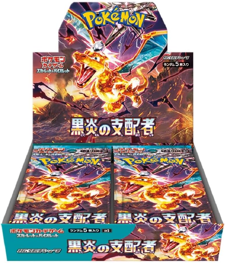 Ruler of the Black Flame SV3 Booster Box - Japanese Pokemon TCG