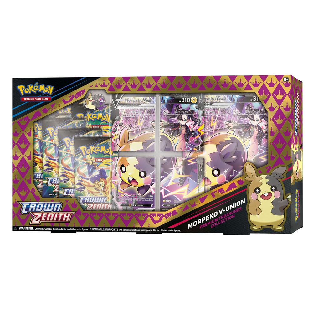 Pokemon TCG: Morpeko V-Union Premium Treasures Collection