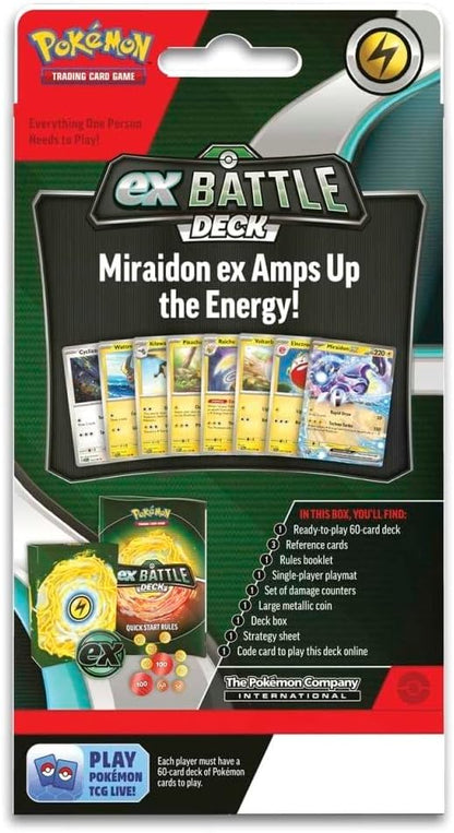 Pokemon TCG: Miraidon EX Battle Deck