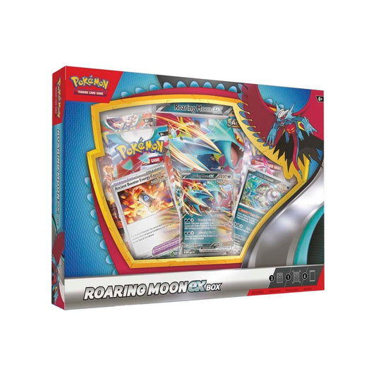 Pokemon TCG: Roaring Moon or Iron Valiant ex Box (One at Random)