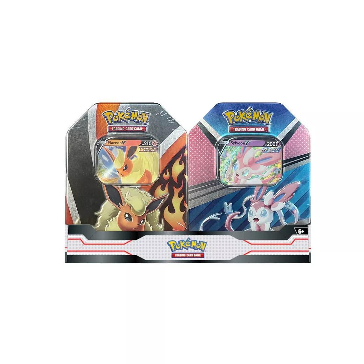 2023 Pokemon Flareon Sylveon Tin Bundle