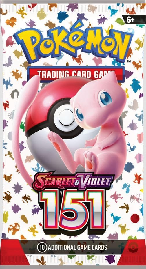 Pokemon 151 - Sealed Single Booster Pack - English - 10 Cards