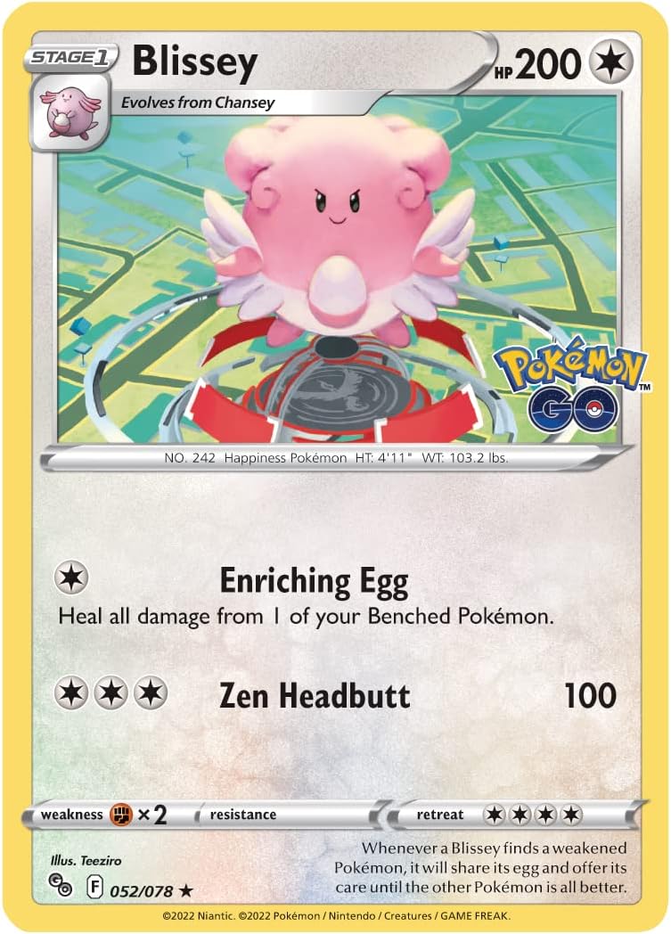 TCG GO Blissey V Tin