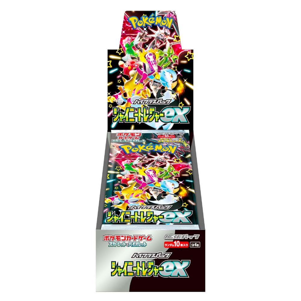 Shiny Treasure EX Booster Box Sv4a - Japanese Pokemon TCG