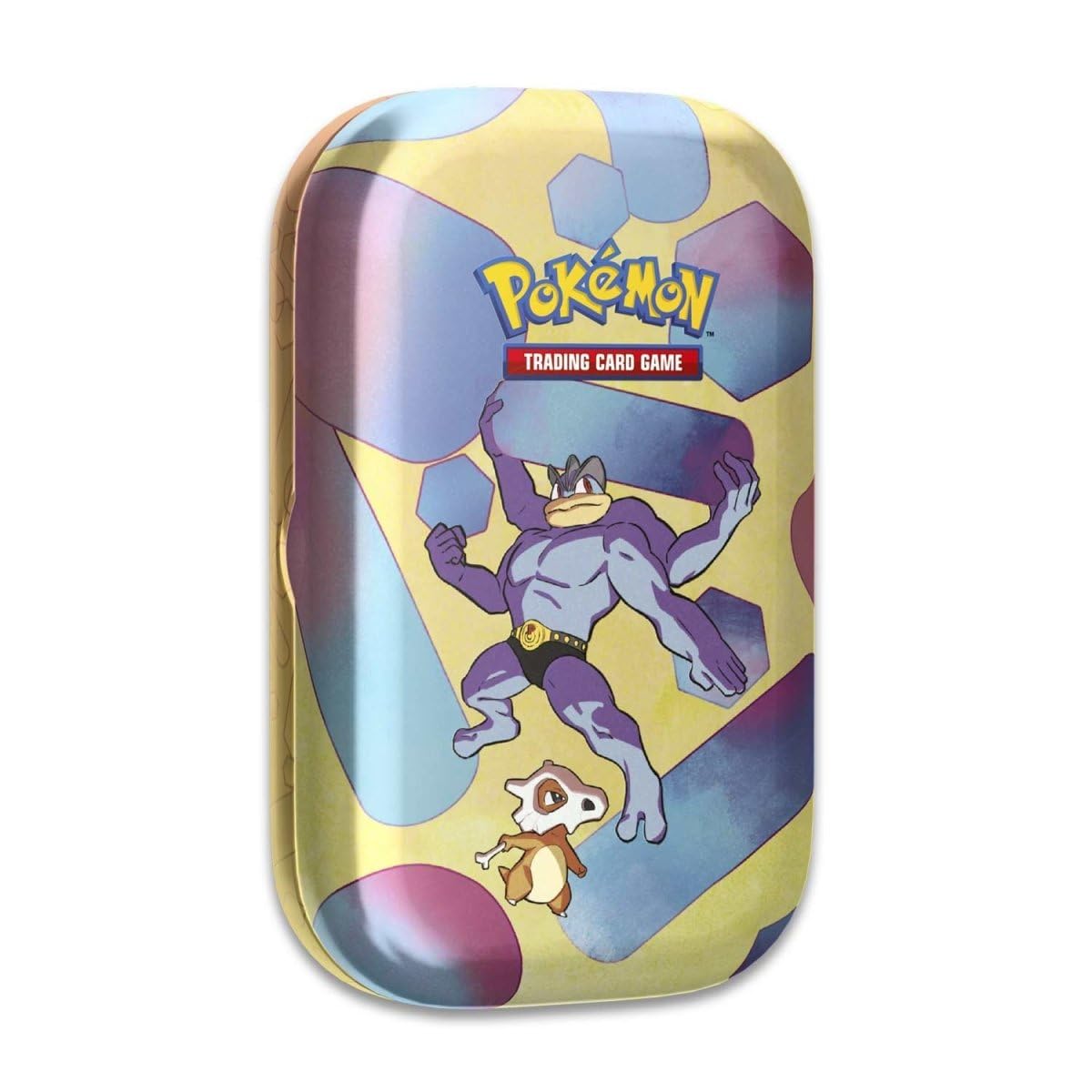 Pokemon TCG: Scarlet & Violet - 151 Mini Tin  -  Machamp and Cubone (2 Booster Packs, 1 Coin & 1 Art Card)