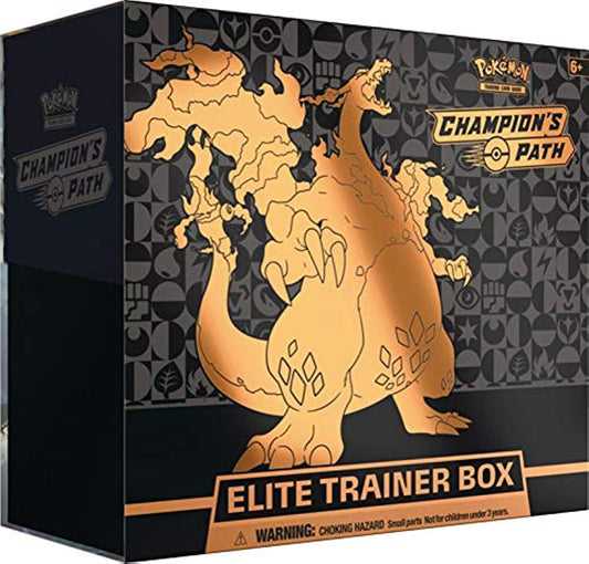 Pokemon TCG - Champion's Path - 5 Elite Trainer Box, Multicolor