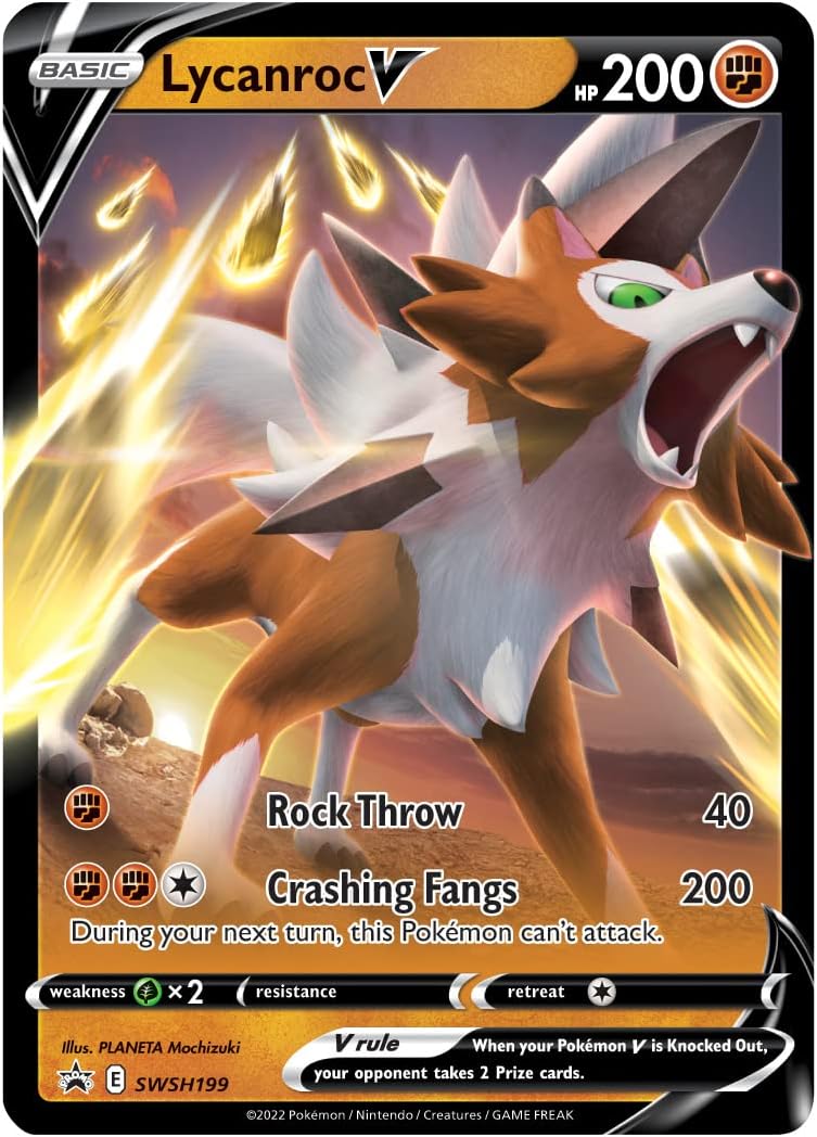 TCG: Lycanroc V Battle Deck (60 Cards, Ready to Play)