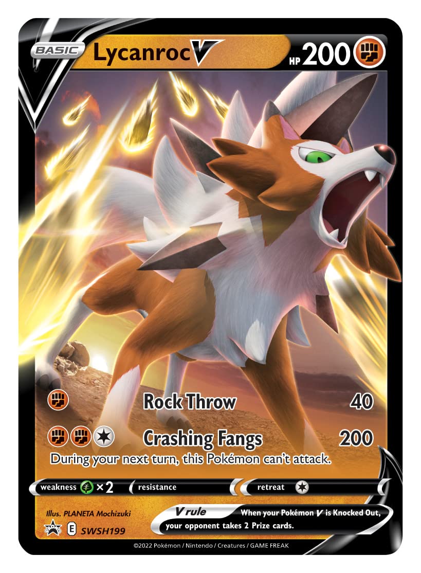 TCG: Lycanroc V Battle Deck (60 Cards, Ready to Play)