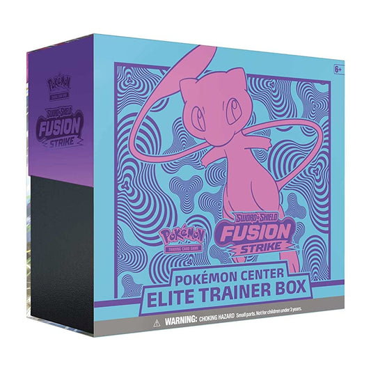 Pokemon TCG: Sword & Shield-Fusion Strike Pokemon Center Elite Trainer Box - 10 Packs, Promos