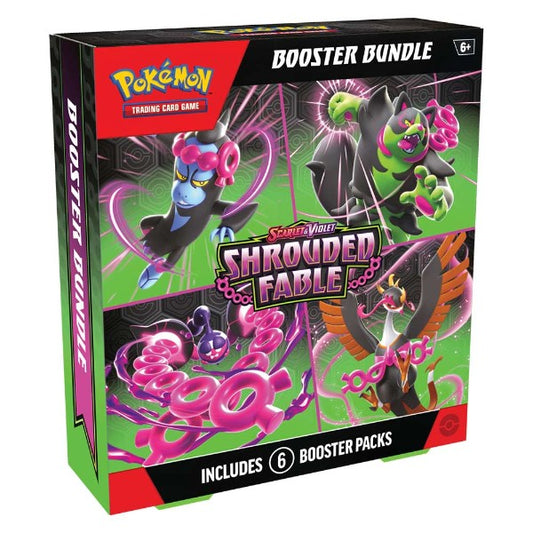 Pokemon Scarlet & Violet  -  Shrouded Fable Booster Bundle (6 Packs)