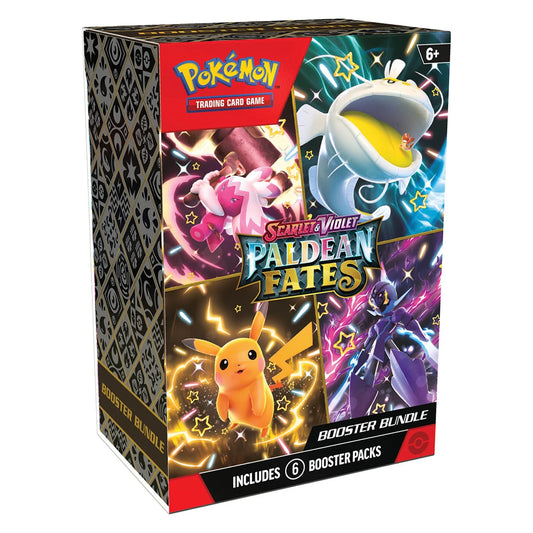 Pokémon TCG SV 4.5 Paldean Fates Booster Bundle